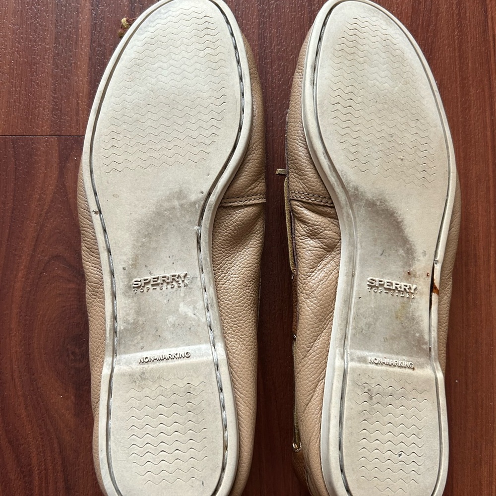 Sperry Women's Top-Sider Starfish Brown and Tan Loafers - Picture 4 of 5